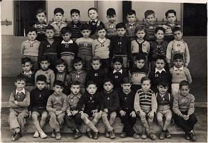 ECOLE LAMORICIERE GARCONS 1951 CP MME LASSERRE